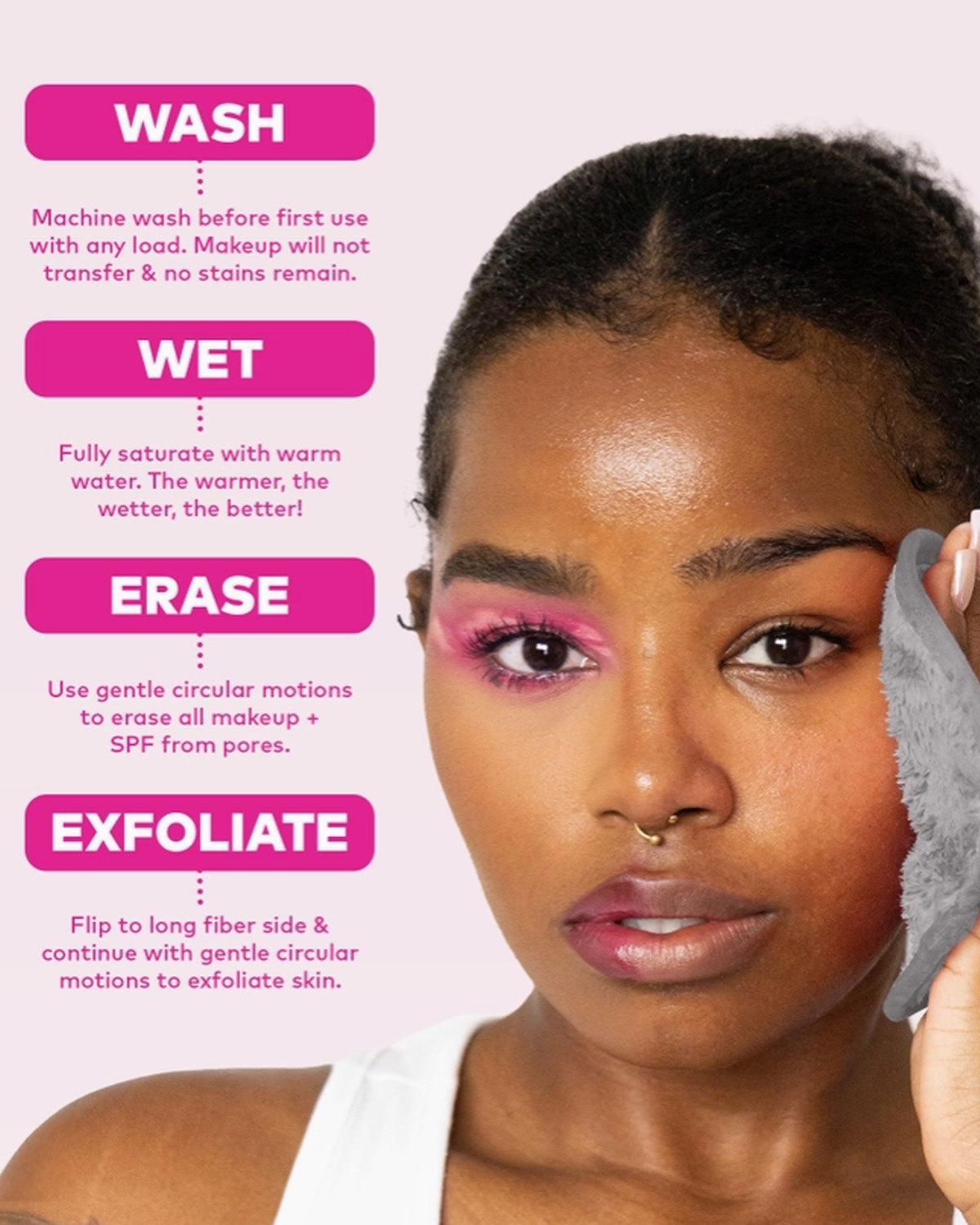 Neutral 7-Day Makeup Erasers Set