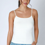 Nikibiki Short Length Camisole - White