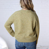 Noemie Relaxed Fit Everyday Sweater - Moss