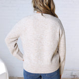 Noemie Relaxed Fit Everyday Sweater - Taupe