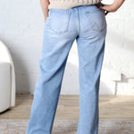 Nolan Super High Rise Straight Leg Denim