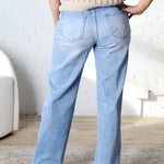 Nolan Super High Rise Straight Leg Denim FINAL SALE