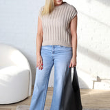 Nolan Super High Rise Straight Leg Denim FINAL SALE