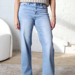 Nolan Super High Rise Straight Leg Denim FINAL SALE