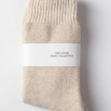 Noor LuxBlend Crew Socks - Khaki