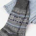 Nordic Socks Merino Wool in PERFORM (Sigrid - Charcoal)