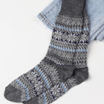 Nordic Socks Merino Wool in PERFORM (Sigrid - Charcoal)