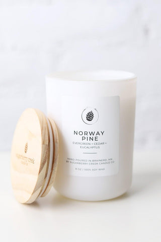Norway Pine Soy Wax Candle - 8 oz