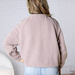 Nyla Thermal Fleece Jacket w/ Pockets - Earth Grey