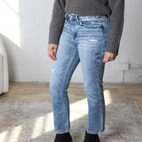 Oliver High Rise Slim Straight Crop Jeans - Conveniently FINAL SALE