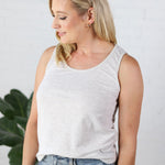 Paige Round Neck Sleeveless Top FINAL SALE