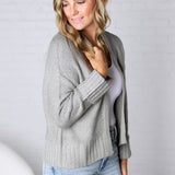 Palmer Lightweight Knit Sweater Cardigan - Mint FINAL SALE
