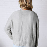 Palmer Lightweight Knit Sweater Cardigan - Mint FINAL SALE