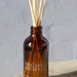 Palo Santo Pachouli Reed Diffuser - Amber Jar