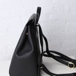 Paulette Structured Backpack - Black