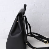 Paulette Structured Backpack - Black