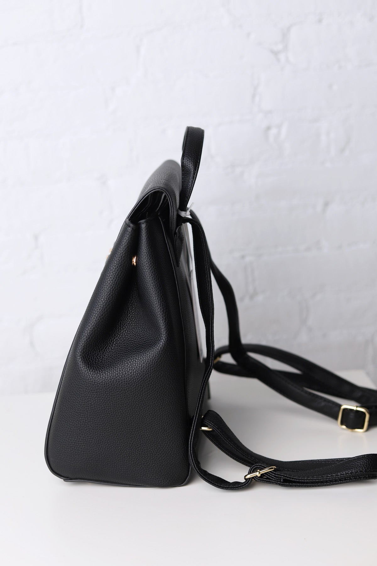Paulette Structured Backpack - Black