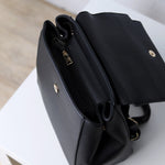 Paulette Structured Backpack - Black