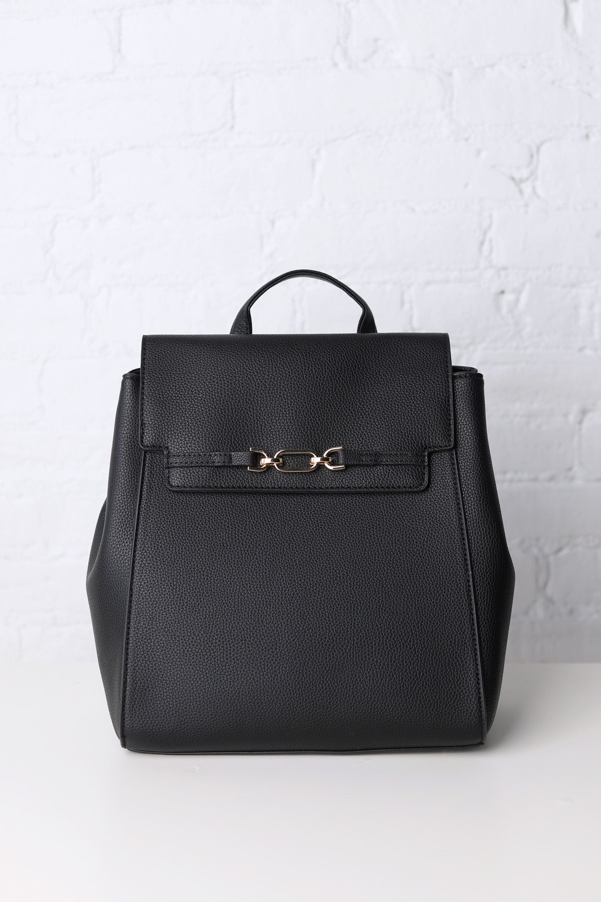 Paulette Structured Backpack - Black