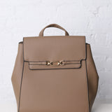 Paulette Structured Backpack - Earth Taupe