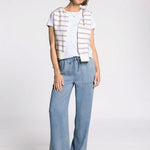 Pearla Pants - Blue Chambray