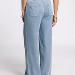 Pearla Pants - Blue Chambray