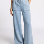 Pearla Pants - Blue Chambray