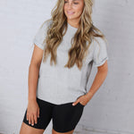 Peyton Nylon Butter 6" Biker Shorts - Black