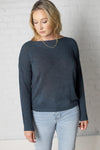 Phoebe Oversized Drop Shoulder Sweater - Teal
