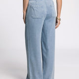 Pearla Pants - Blue Chambray