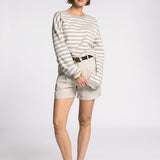 Preston Sweater - Ivory/Taupe