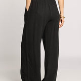 Solana Pants - Black Shadow