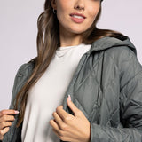 Cecily Jacket - Smoked Jade