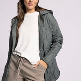 Cecily Jacket - Smoked Jade