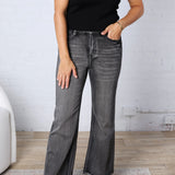 Presley Super Soft Wide Leg - Dark Grey