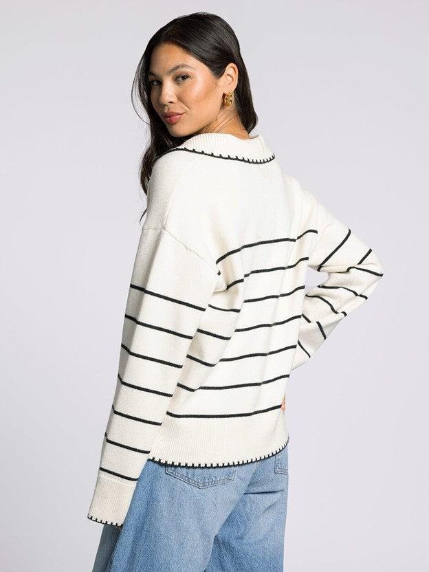 Radley Sweater - Black/Cream
