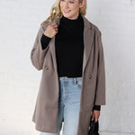 Raine Greystone Double Breasted Coat