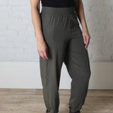 Rayne Mid-Rise Dance Studio Jogger - Army Green - FINAL SALE