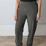 Rayne Mid-Rise Dance Studio Jogger - Army Green - FINAL SALE