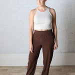 Rayne Mid-Rise Dance Studio Jogger - Java - FINAL SALE