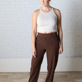 Rayne Mid-Rise Dance Studio Jogger - Java - FINAL SALE