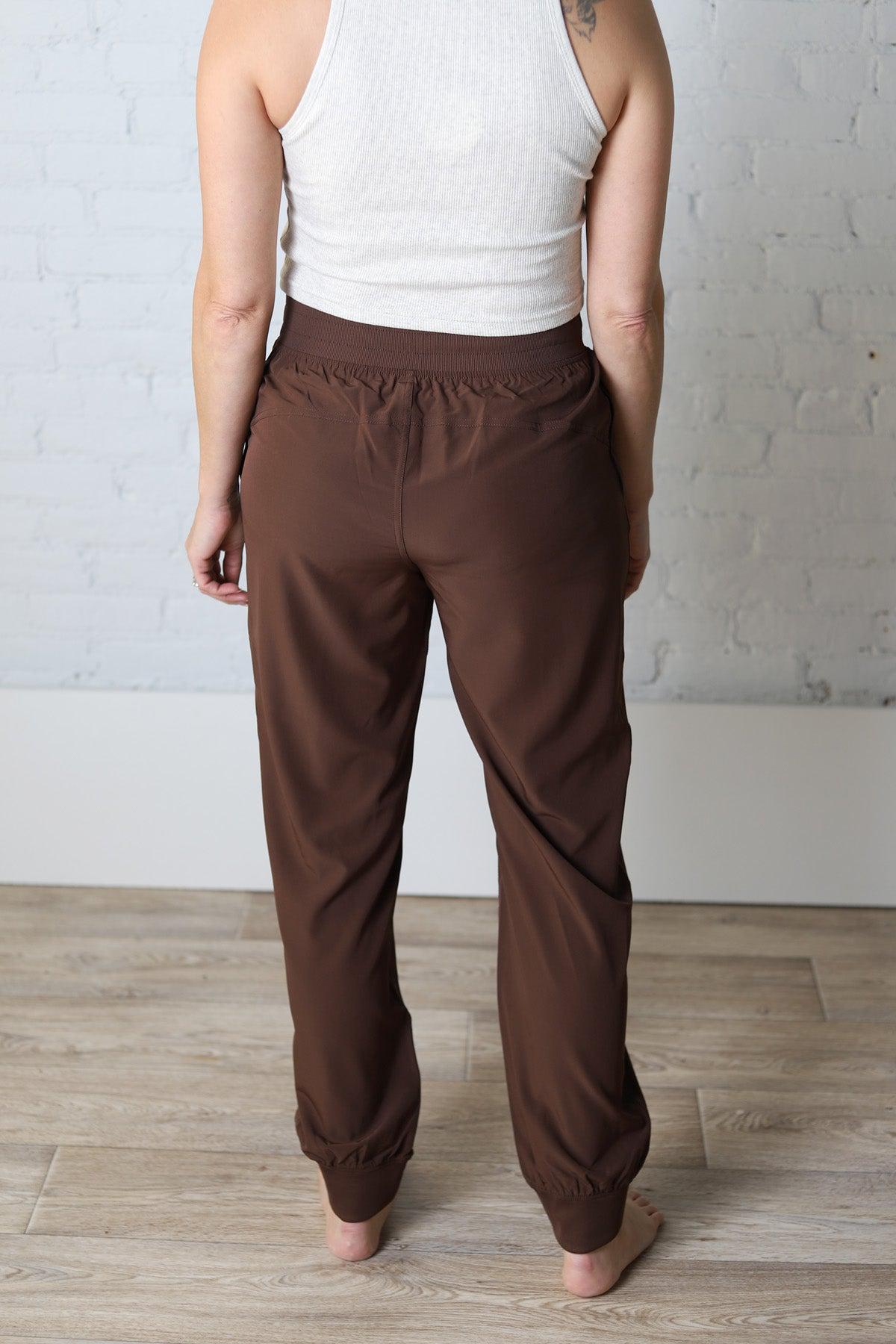 Rayne Mid-Rise Dance Studio Jogger - Java - FINAL SALE