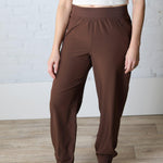 Rayne Mid-Rise Dance Studio Jogger - Java - FINAL SALE