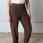 Rayne Mid-Rise Dance Studio Jogger - Java - FINAL SALE