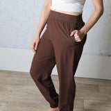 Rayne Mid-Rise Dance Studio Jogger - Java - FINAL SALE