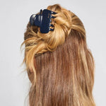 Recycled Medium Cloud Claw Clip - Blue Orchid