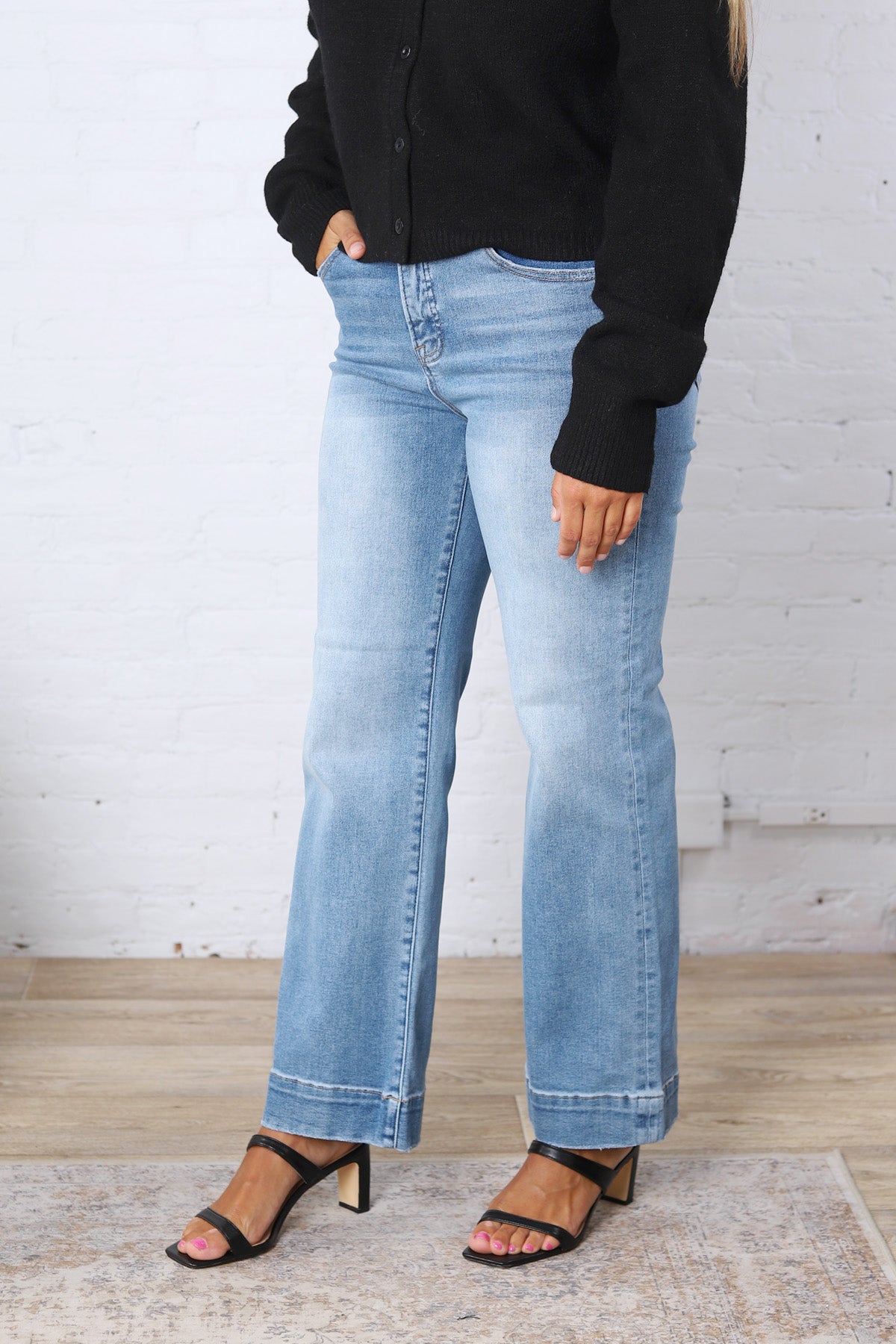 Remi High Rise Straight Jeans