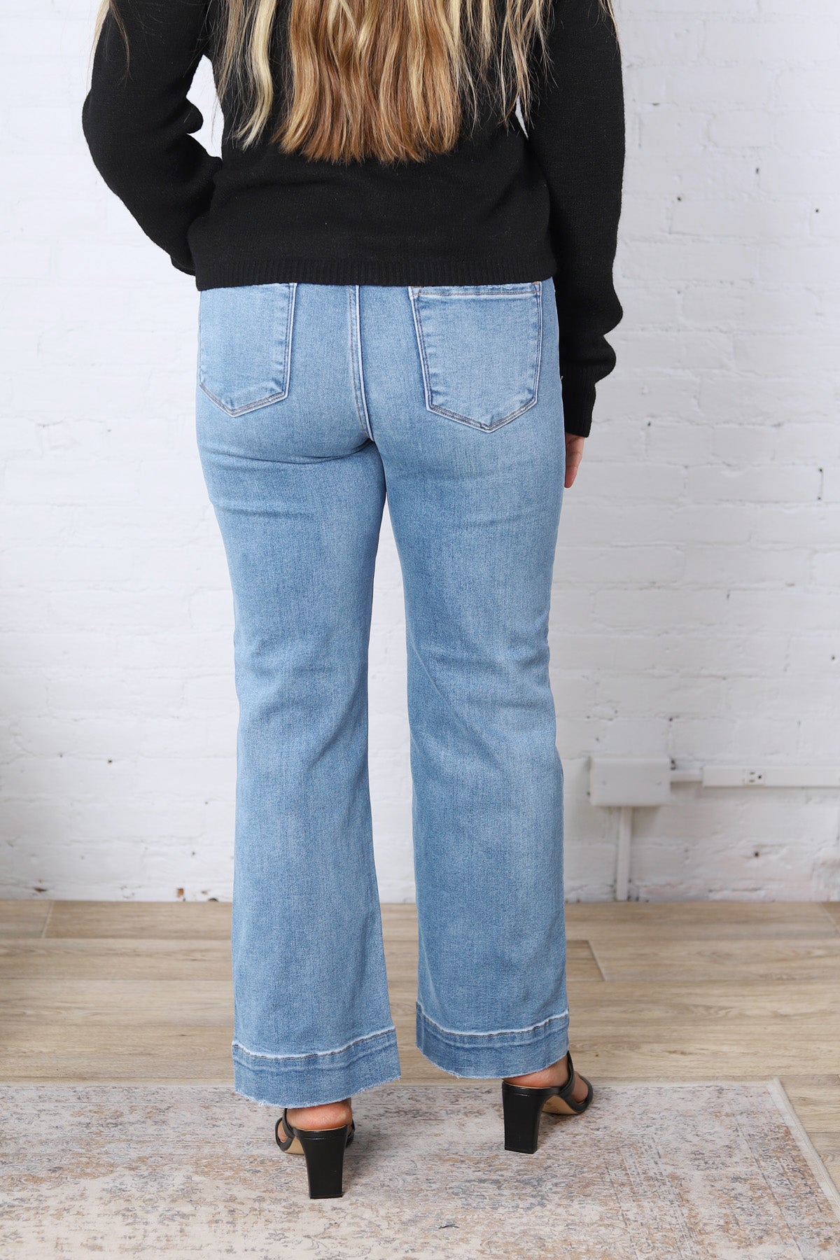 Remi High Rise Straight Jeans