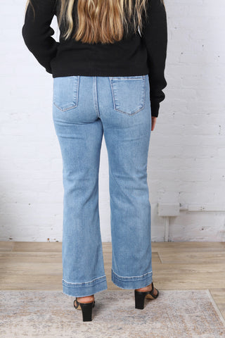 Remi High Rise Straight Jeans