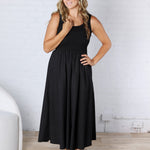 Rhiella Mix Media Tank Midi Dress